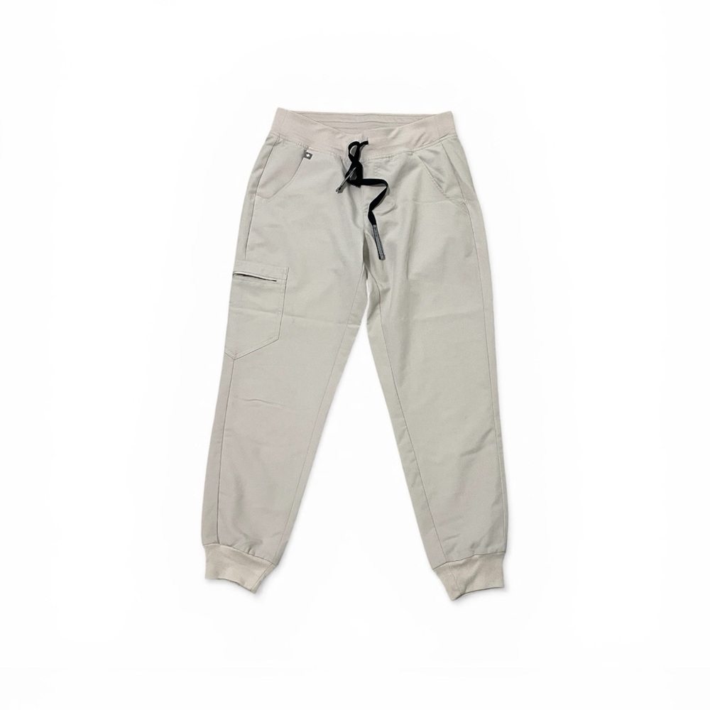 Figs Small Petite Technical Collection Bone Beige Zamora Jogger Womens
